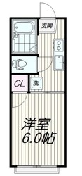 ローブル洗足池の物件間取画像